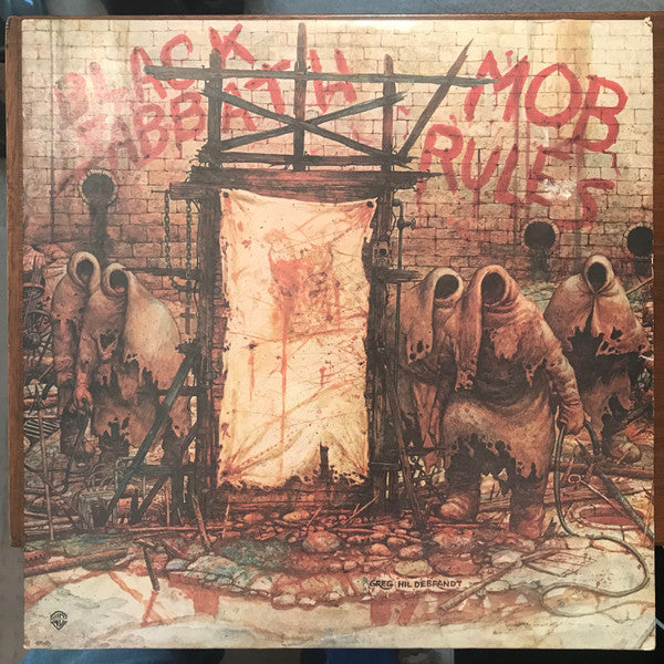 Black Sabbath : Mob Rules (LP, Album, Win)