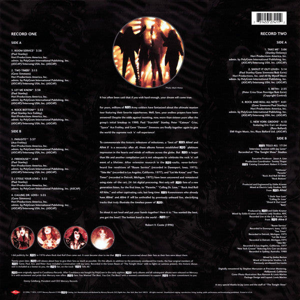 Kiss : You Wanted The Best, You Got The Best!! (2xLP, Comp)
