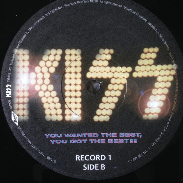 Kiss : You Wanted The Best, You Got The Best!! (2xLP, Comp)