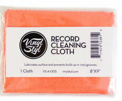 Vinyl Styl Vinyl Anti-static Record Cleaning Cloth - Lubricated 8" X 9"
