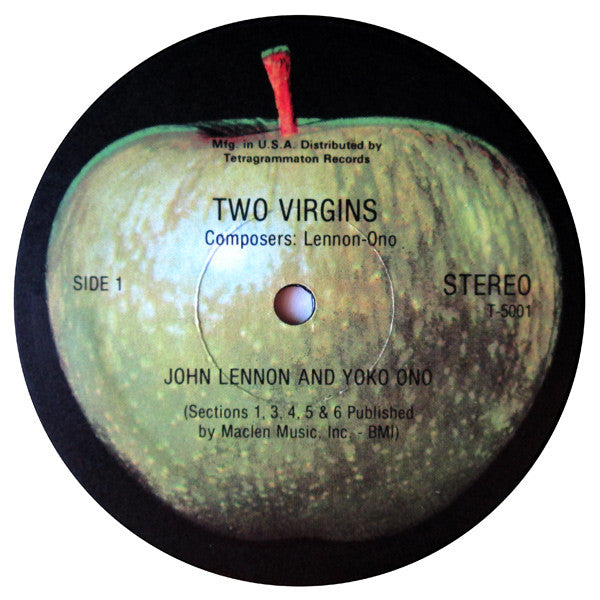 John Lennon & Yoko Ono : Unfinished Music No. 1. Two Virgins (LP, Album, RE)