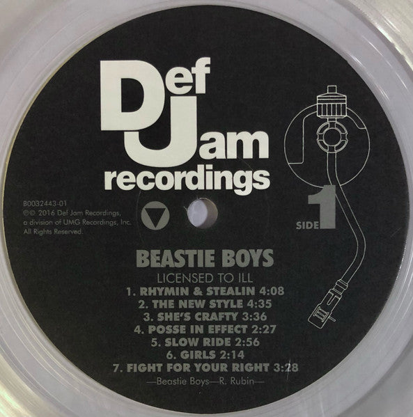 Beastie Boys : Licensed To Ill (LP, Album, Ltd, RE, Cle)