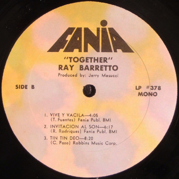 Ray Barretto : Together (LP, Mono)
