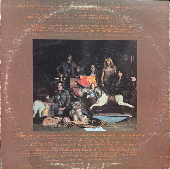 Aerosmith : Toys In The Attic (LP, Album)