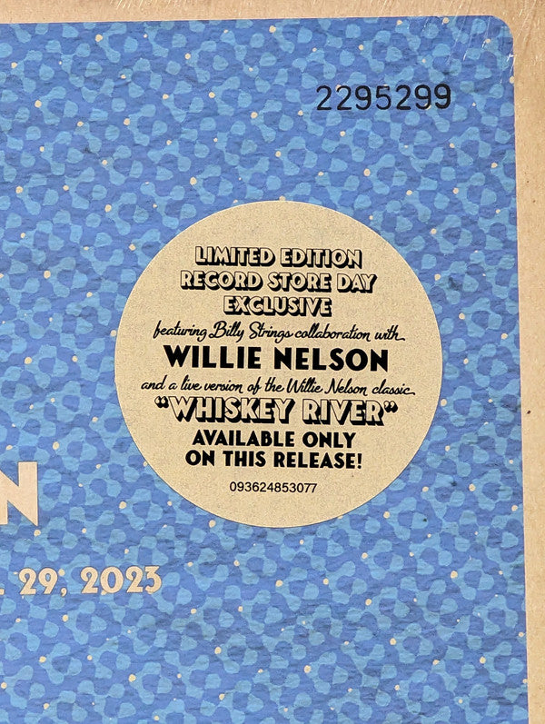 Billy Strings Featuring Willie Nelson : California Sober (12", S/Sided, RSD, Single, Etch, Ltd, Gre)