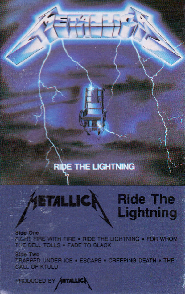 Metallica : Ride The Lightning (Cass, Album, SR)