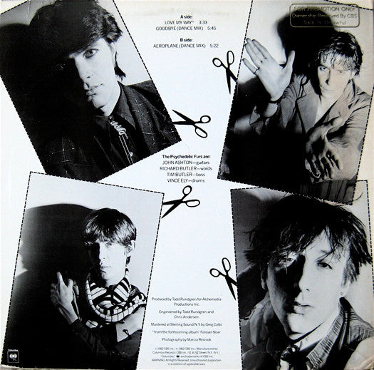 The Psychedelic Furs : Love My Way (12", Single)