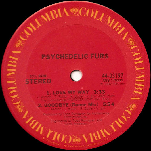 The Psychedelic Furs : Love My Way (12", Single)