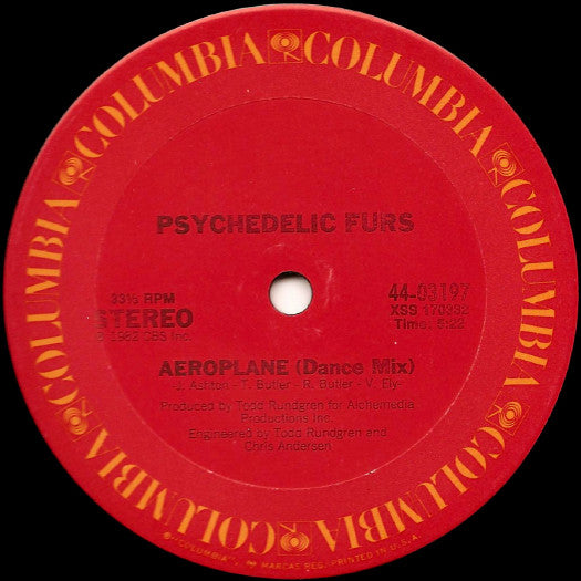 The Psychedelic Furs : Love My Way (12", Single)