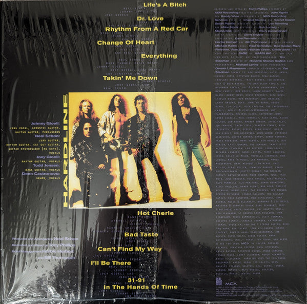 Hardline (3) : Double Eclipse (LP, Album, Ltd, RE, Fir)