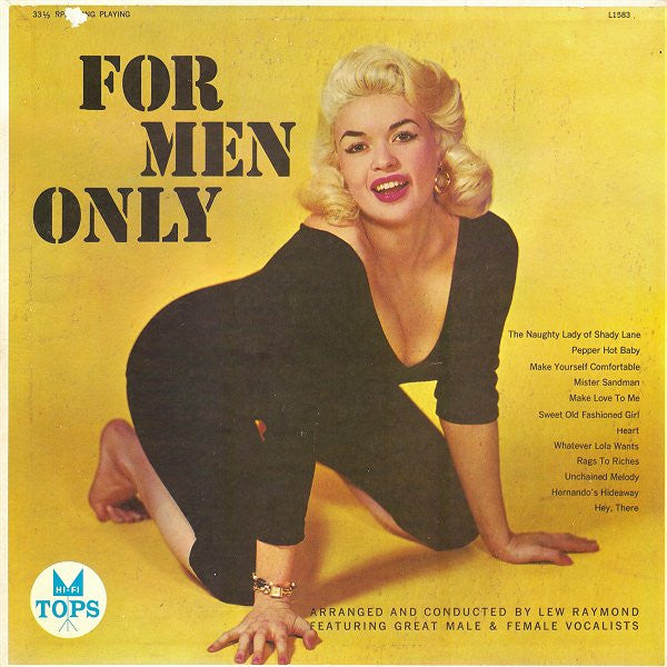 Lew Raymond : For Men Only (LP)
