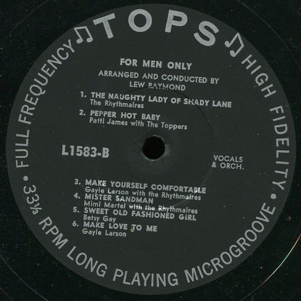 Lew Raymond : For Men Only (LP)
