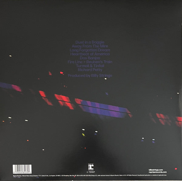 Billy Strings : Live Vol. 1 (2xLP, Album, Ltd, Red)