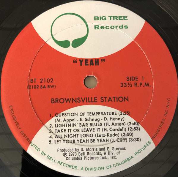 Brownsville Station : Yeah! (LP, Album)