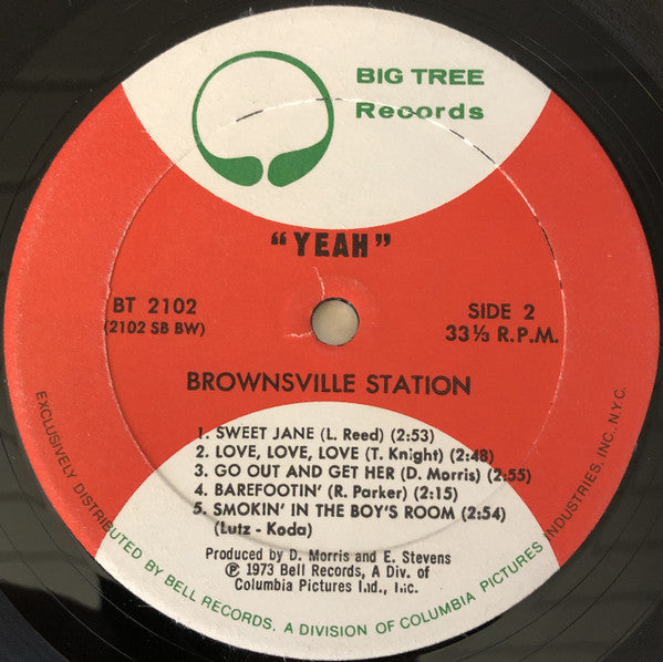 Brownsville Station : Yeah! (LP, Album)