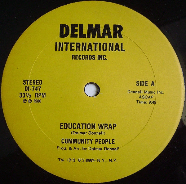 Community People : Education Wrap (12")