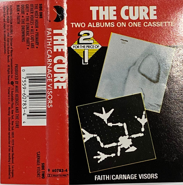 The Cure : Faith / Carnage Visors (Cass, Album, SR)