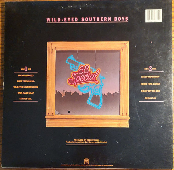 .38 Special* : Wild-Eyed Southern Boys (LP, Album, y -)