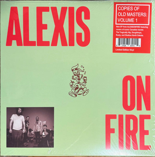 Alexisonfire : Copies of Old Masters: Volume 1 (LP, S/Sided, EP, Etch, Ltd, Bla)