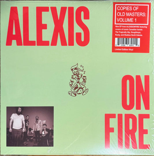 Alexisonfire : Copies of Old Masters: Volume 1 (LP, S/Sided, EP, Etch, Ltd, Bla)