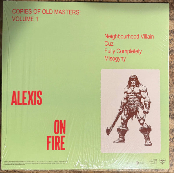 Alexisonfire : Copies of Old Masters: Volume 1 (LP, S/Sided, EP, Etch, Ltd, Bla)