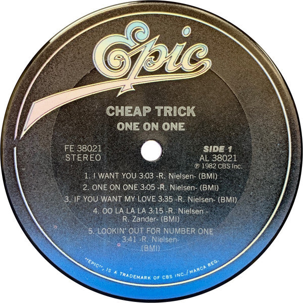Cheap Trick : One On One (LP, Album, Car)