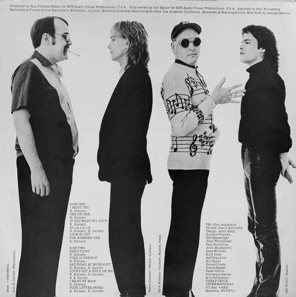 Cheap Trick : One On One (LP, Album, Car)