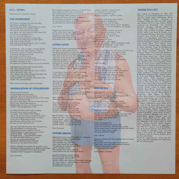 Evildead : Annihilation Of Civilization (LP, Album, RE, RM)