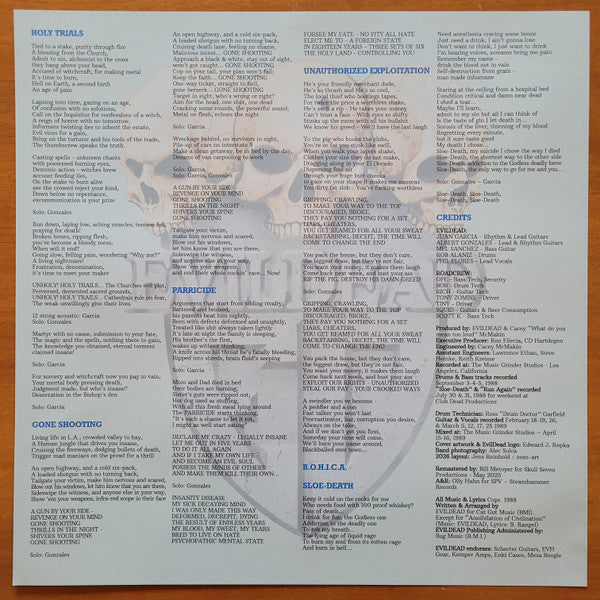 Evildead : Annihilation Of Civilization (LP, Album, RE, RM)