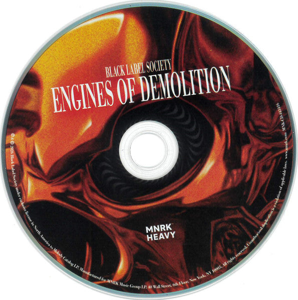Black Label Society : Engines Of Demolition (CD, Album)