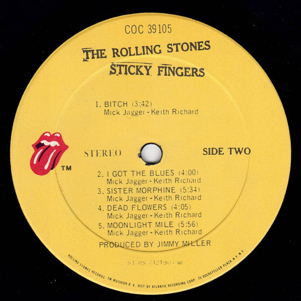 The Rolling Stones : Sticky Fingers (LP, Album, RE, RI )