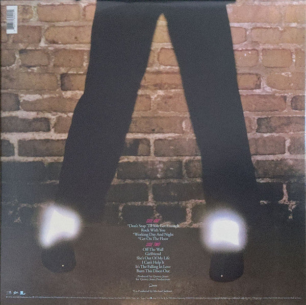 Michael Jackson : Off The Wall (LP, Album, RE, Gat)