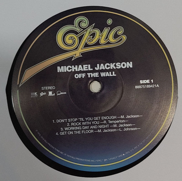 Michael Jackson : Off The Wall (LP, Album, RE, Gat)