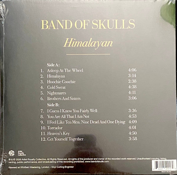 Band Of Skulls : Himalayan (LP, Album, RE, Pur)