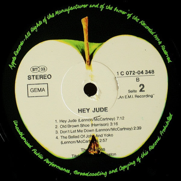 The Beatles : Hey Jude (LP, Comp)