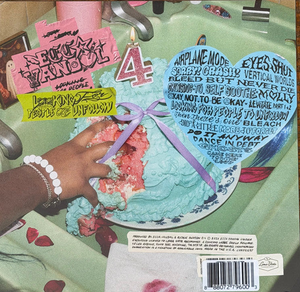 Ecca Vandal : Looking For People To Unfollow  (LP, Ltd, Bat)