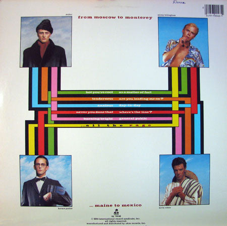 General Public : ...All The Rage (LP, Album)