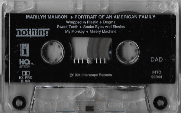 Marilyn Manson : Portrait Of An American Family (Cass, Album)