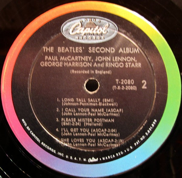 The Beatles : The Beatles' Second Album (LP, Album, Mono,  RC)