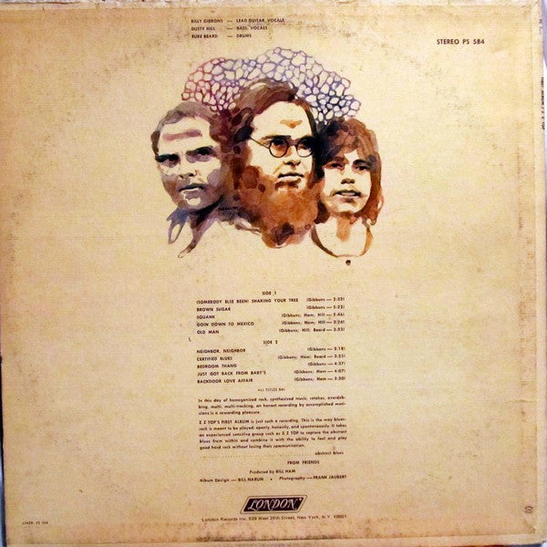 Z Z Top* : First Album (LP, Album, TH )
