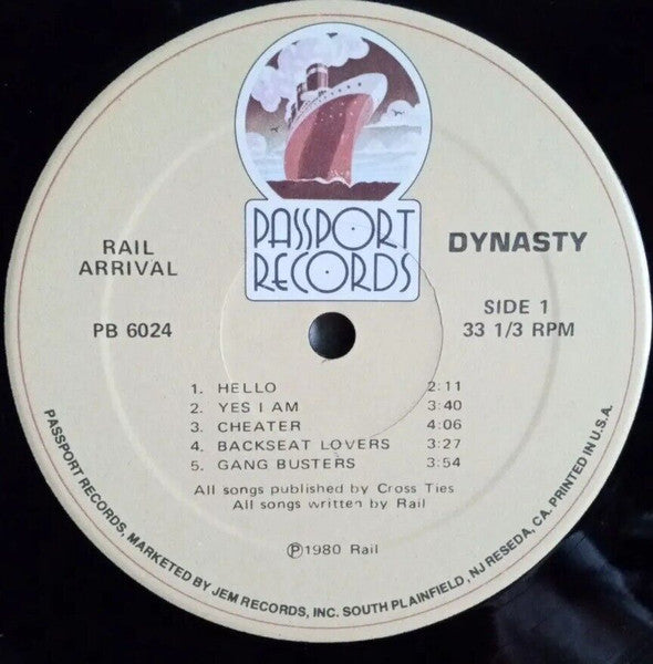 Rail (4) : Arrival (LP, Album)