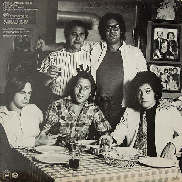 Billy Joel : The Stranger (LP, Album)