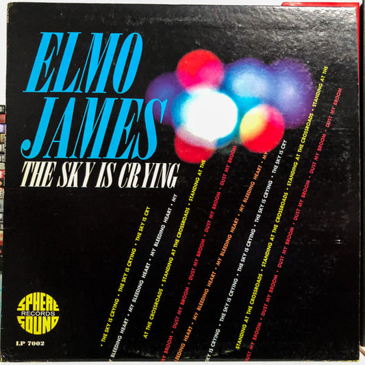 Elmore James : The Sky Is Crying (LP, Album, Mono, Yel)