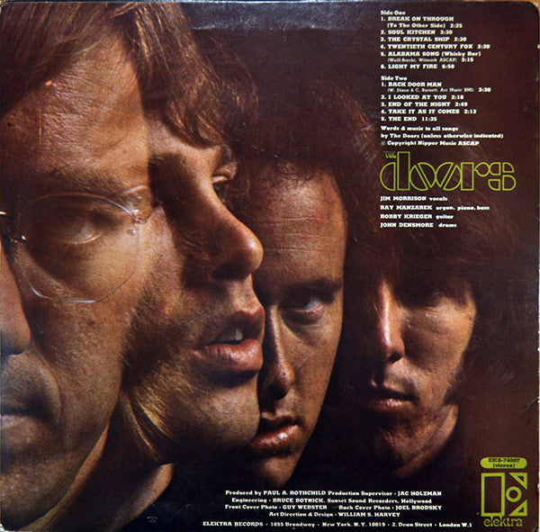 The Doors : The Doors (LP, Album, Mono, MP, RP, ARM)