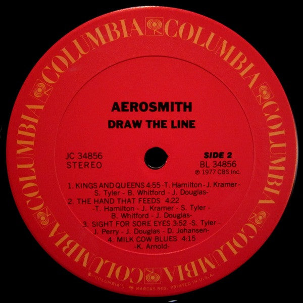 Aerosmith : Draw The Line (LP, Album, Ter)