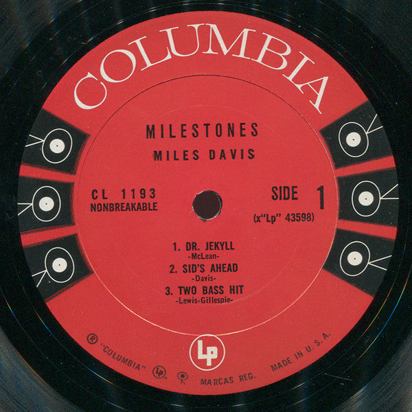 Miles Davis : Milestones (LP, Album, Mono, Hol)