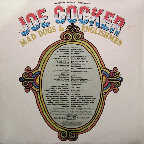 Joe Cocker : Mad Dogs & Englishmen (2xLP, Album, RP, Gat)