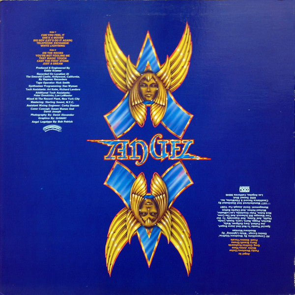 Angel (24) : On Earth As It Is In Heaven (LP, Album, Pit)