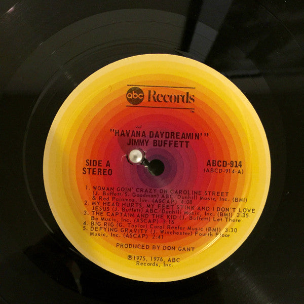 Jimmy Buffett : Havaña Daydreamin' (LP, Album, MP, Gat)