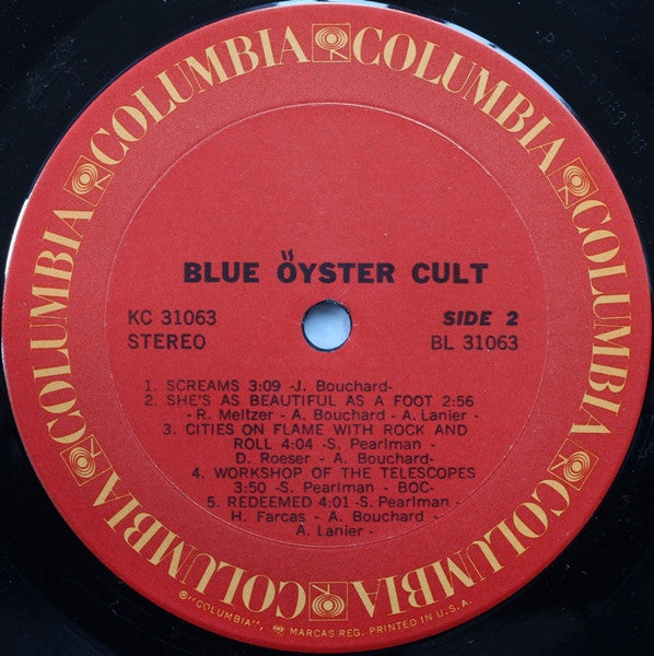Blue Öyster Cult : Blue Öyster Cult (LP, Album)